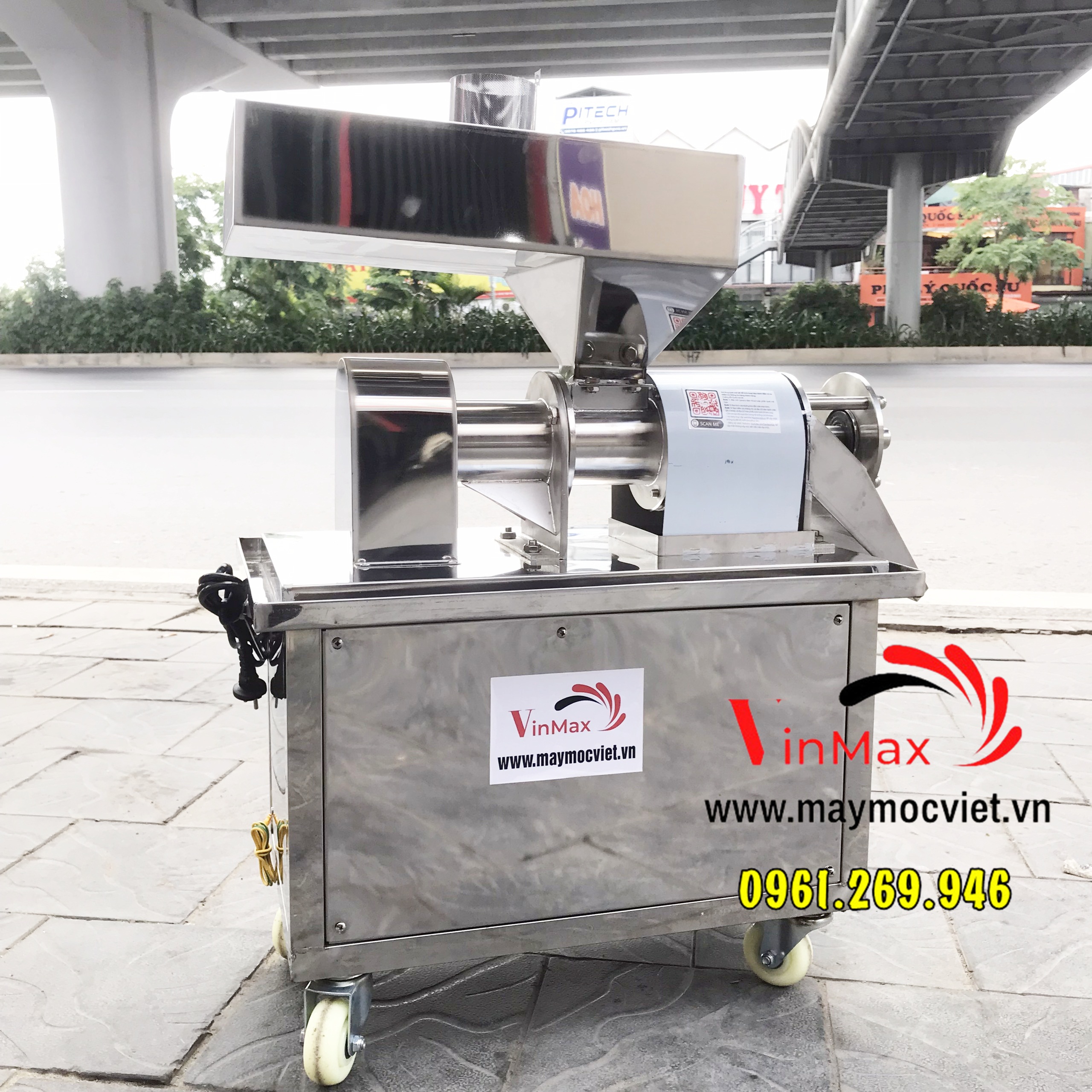 Máy ép nước cốt dừa, hoa quả, củ quả đa năng