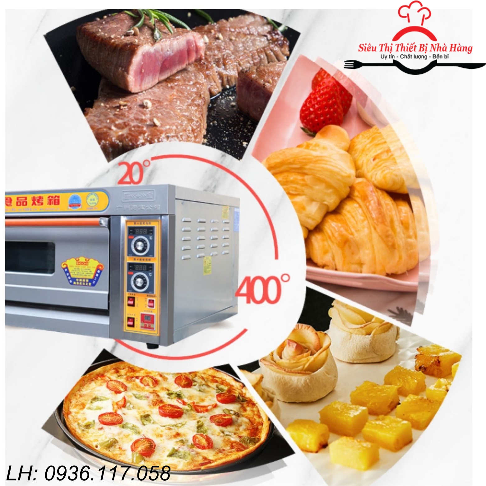 Lò nướng điện 1 tầng 2 khay dung tích lớn