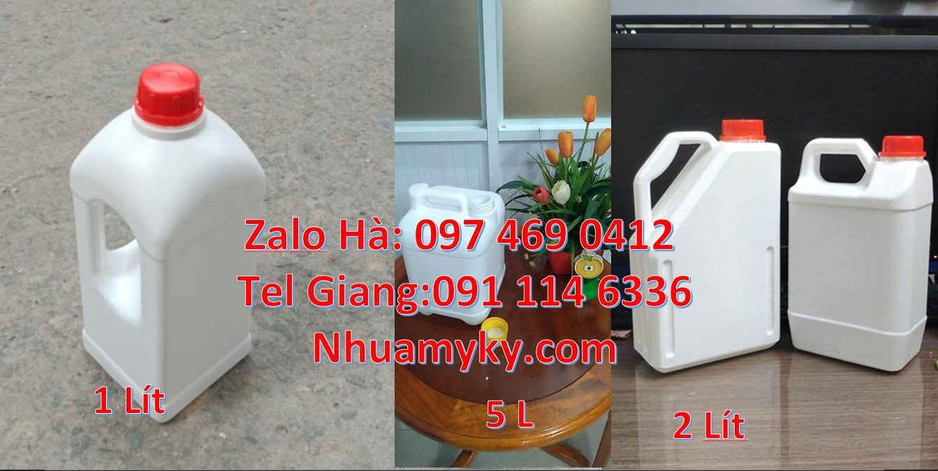 Can nhựa hdpe đựng hóa chất,can nhựa 5l đựng xăng dầu,can nhựa giá rẻ