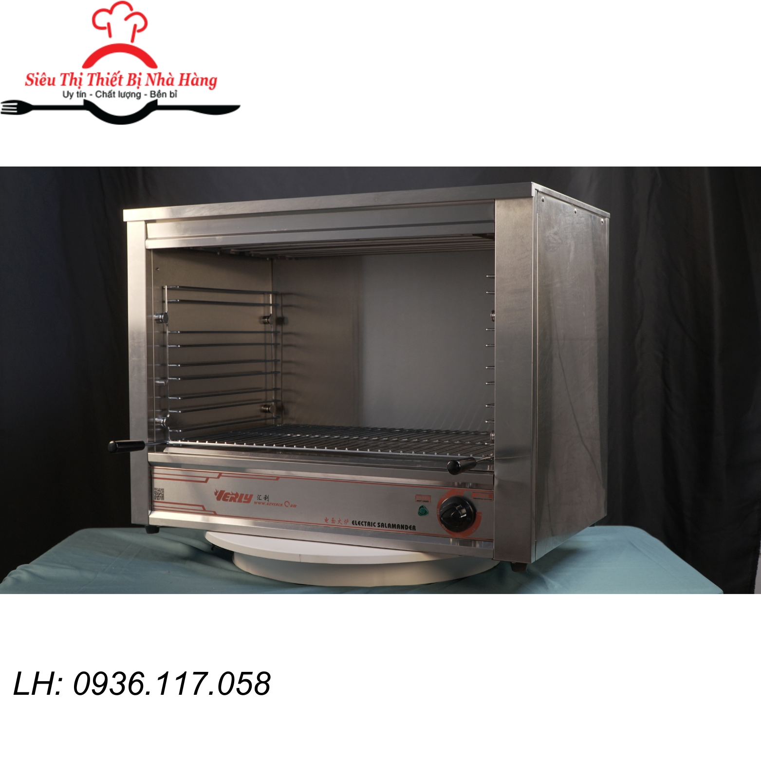 Lò nướng salamander điện ES-927 dung tích lớn