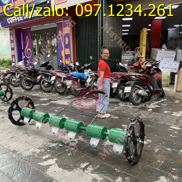 Máy gieo sạ lúa 6 trống VMGH6 giá rẻ ở HN