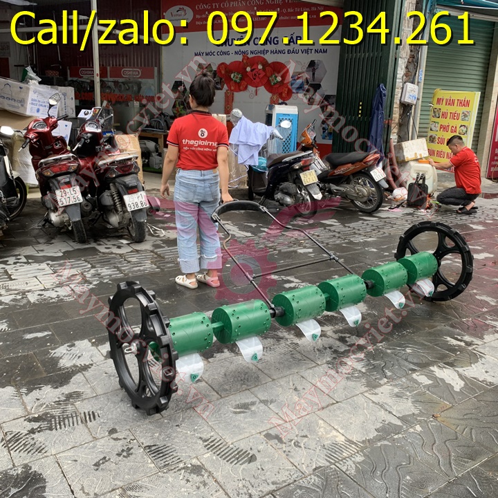 Máy gieo sạ lúa 6 trống VMGH6 giá rẻ ở HN