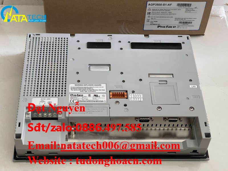 AGP3500-S1-AF bộ màn hình HMI công nghiệp cảm ứng chính hãng