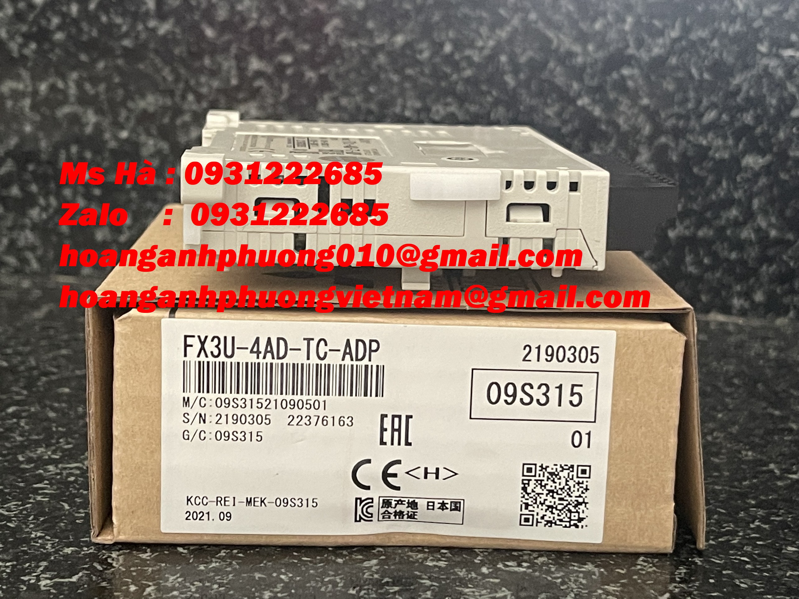 MITSUBISHI mô đun chuyển đổi nhiệt độ FX3U-4AD-TC-ADP