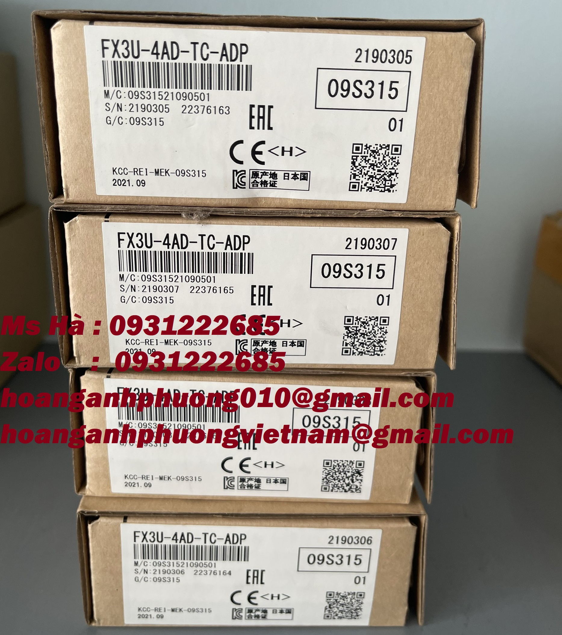 MITSUBISHI mô đun chuyển đổi nhiệt độ FX3U-4AD-TC-ADP