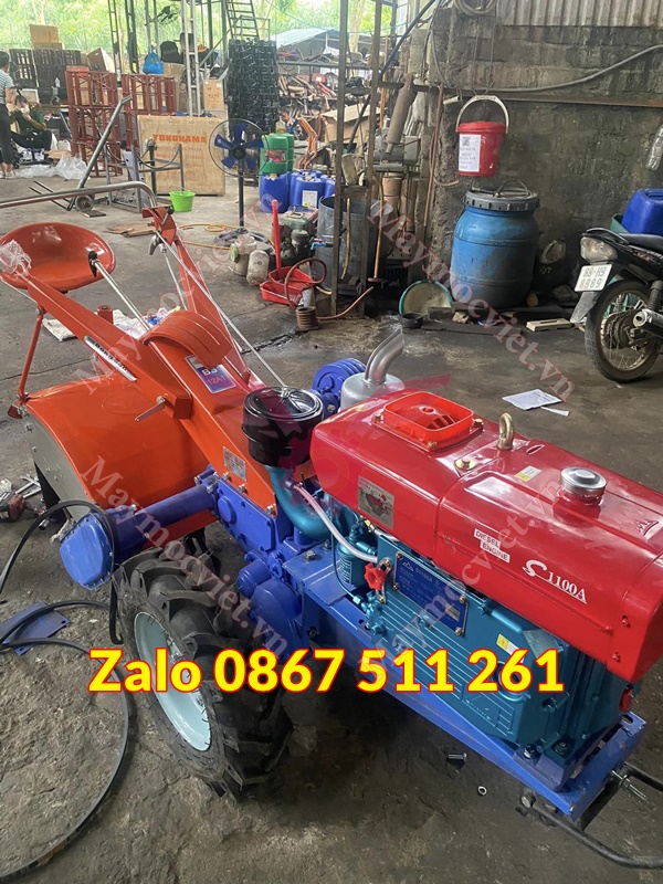 Máy cày ngồi lái Bông sen BS12A chính hãng