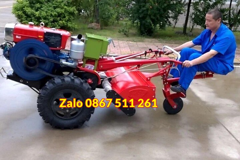 Máy cày ngồi lái Bông sen BS12A chính hãng