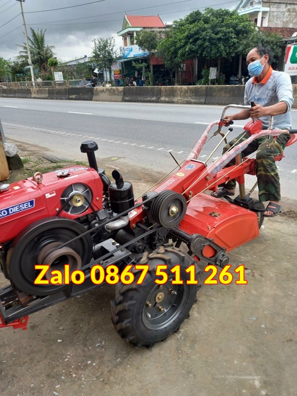 Máy cày ngồi lái Bông sen BS12A chính hãng