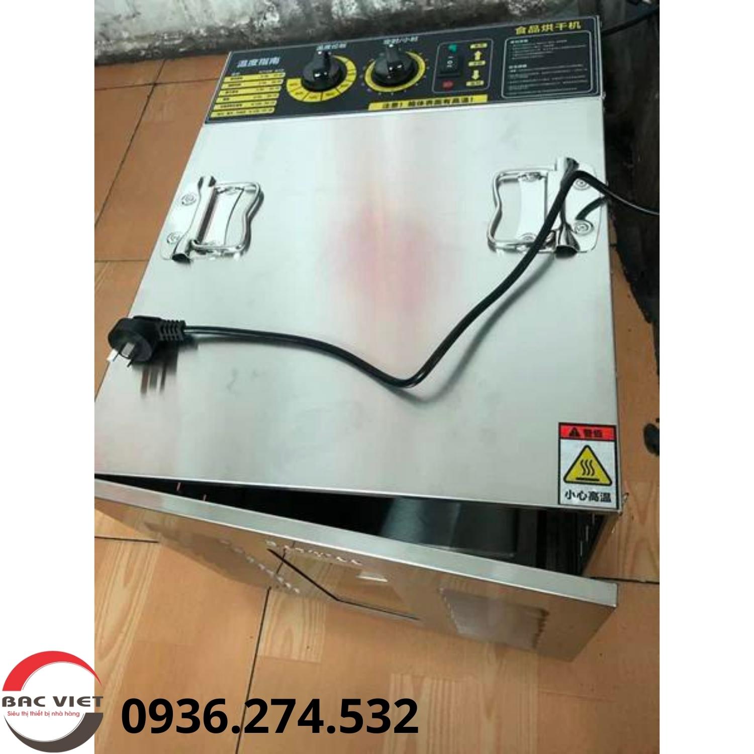 Máy sấy thực phẩm, hoa quả, dược liệu đa năng 10 khay