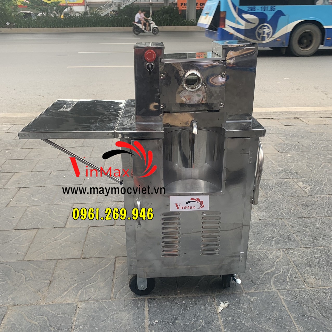Máy ép mía bàn có tay gập chạy acquy giá siêu tốt nhất tại Hà Nội