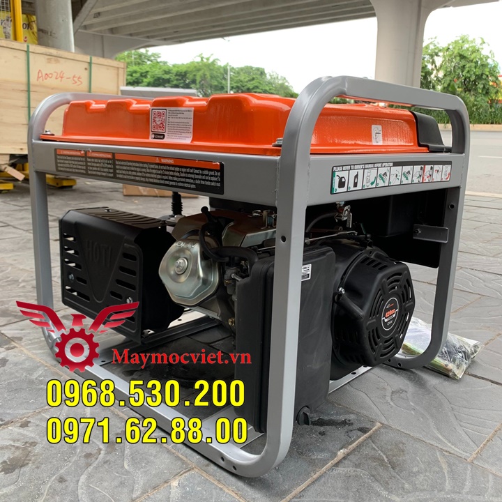 Máy phát điện chạy xăng 5kw giá rẻ Miền Trung