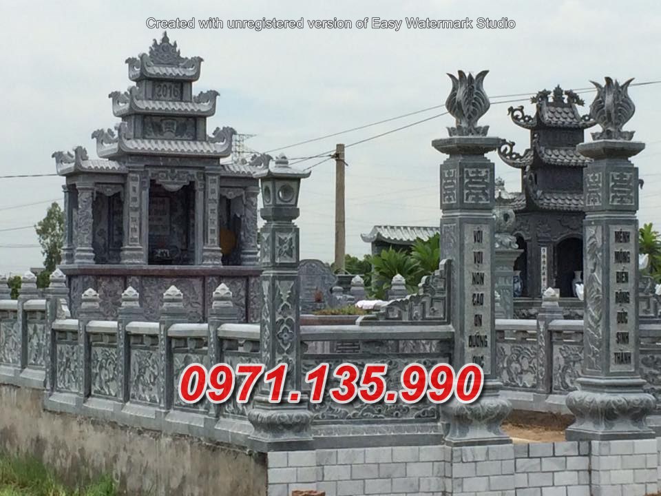 Bán mẫu lăng mộ đá đẹp tại hưng yên - lăng thờ đá