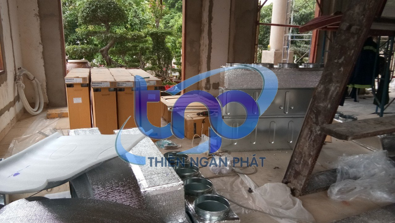 Điều hòa giấu trần lắp đặt chuyên nghiệp tại Thiên Ngân Phát