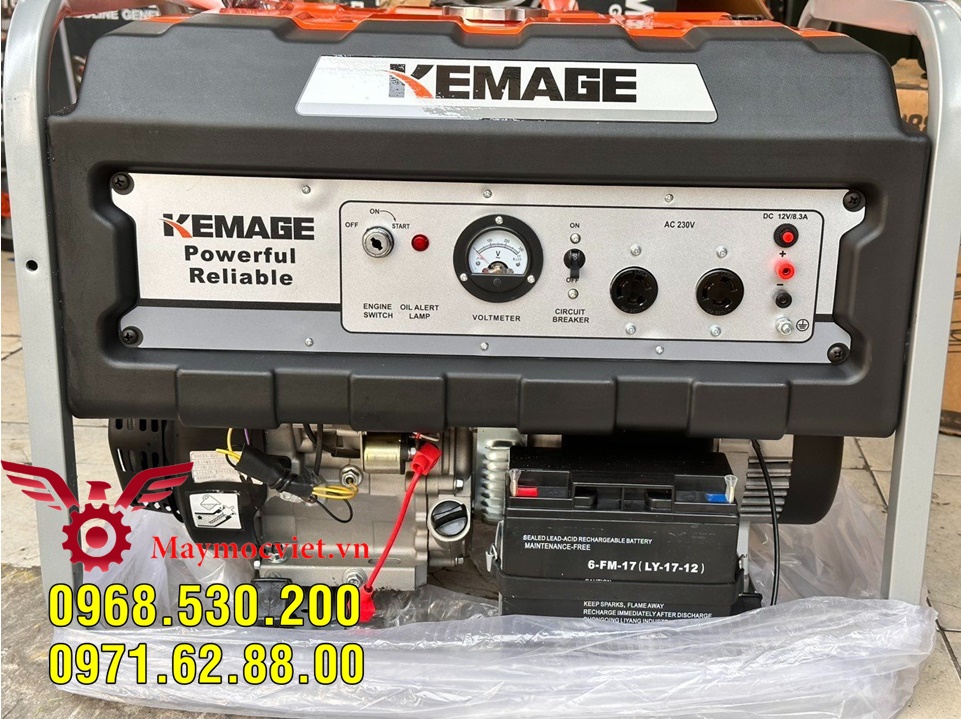 Miền trung giá rẻ - Máy phát điện chạy xăng 5kw giá rẻ