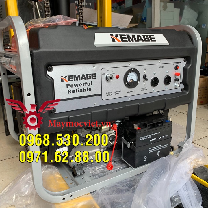 Miền trung giá rẻ - Máy phát điện chạy xăng 5kw giá rẻ