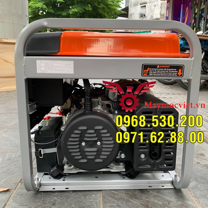 Miền trung giá rẻ - Máy phát điện chạy xăng 5kw giá rẻ