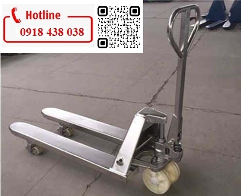 Xe nâng tay mạ kẽm, xe nang tay thap ma kem NK gia re