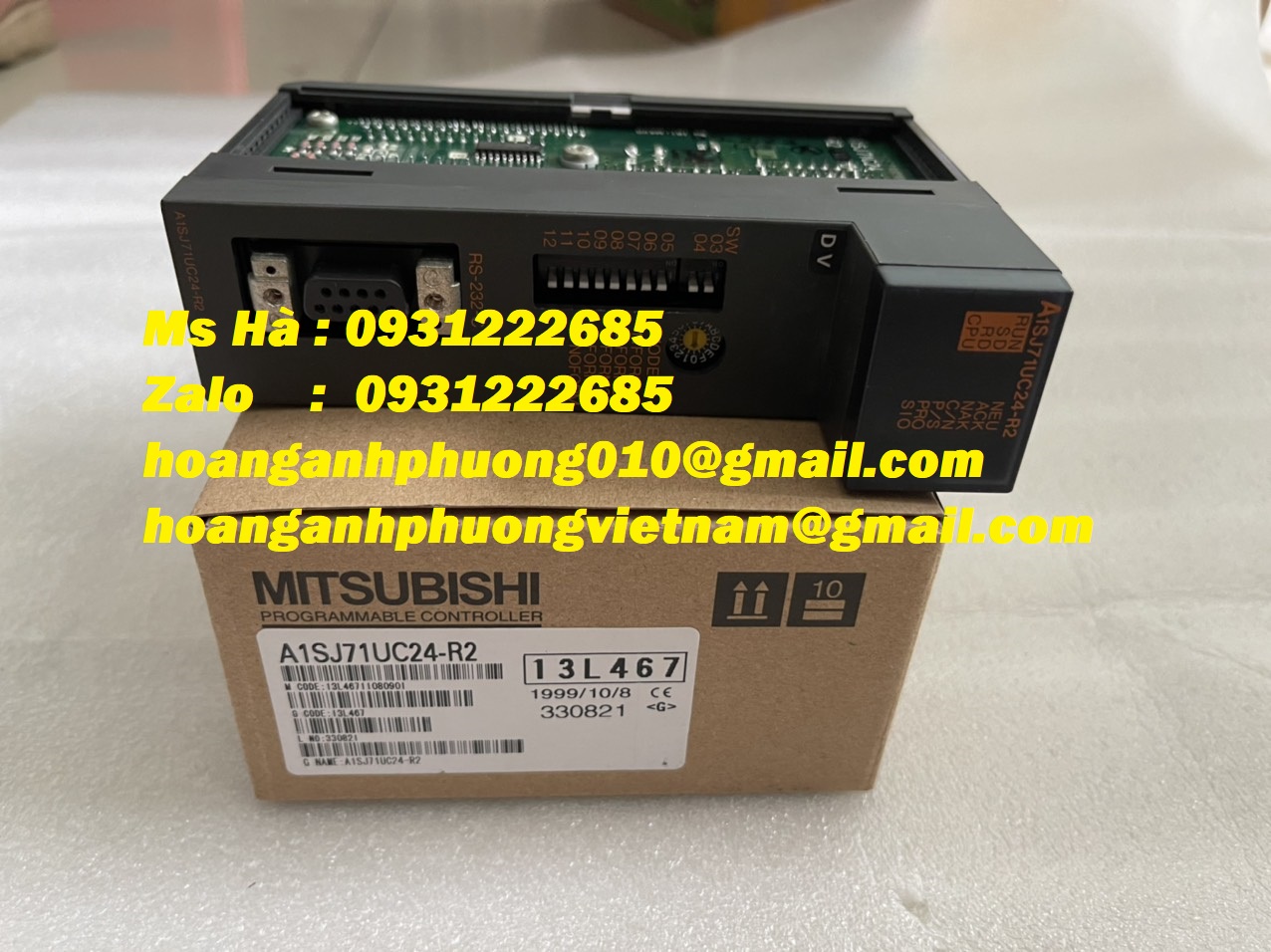 Module PLC CPU mitsubishi A1SJ71UC24-R2 hàng mới 100%