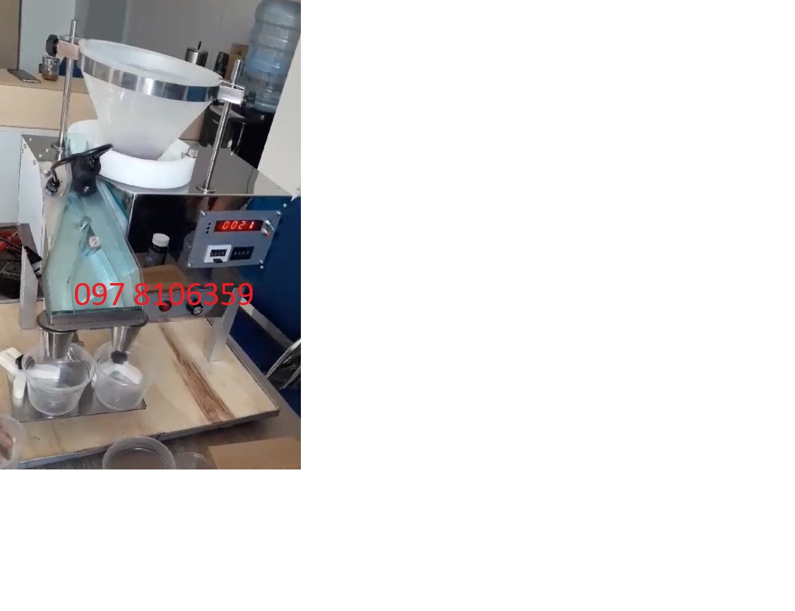 Máy đếm viên nén, máy đếm viên nhộng, máy đếm viên vào lọ hai đầu đếm
