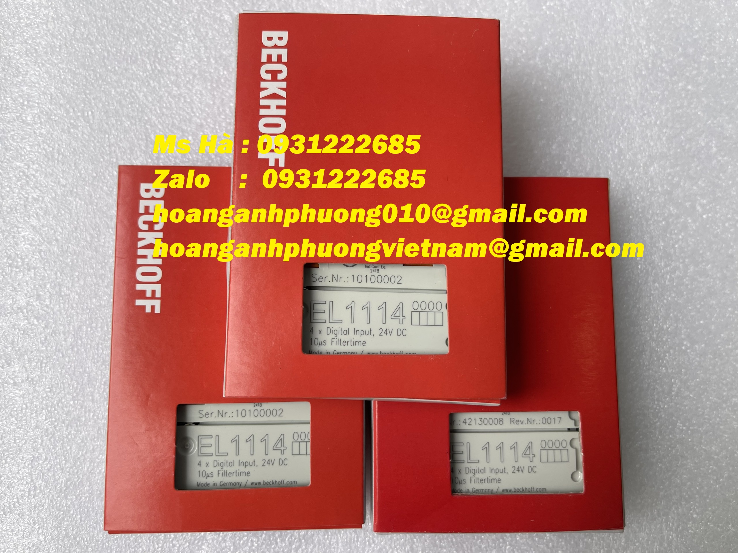 Beckhoff EL1114 module input - giá tốt hiện nay - Bình Dương