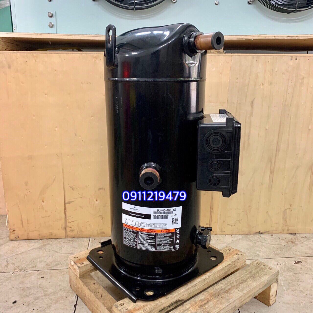 máy nén copeland 20hp ZR250KC-TWD-552 tại BÌNH Tân