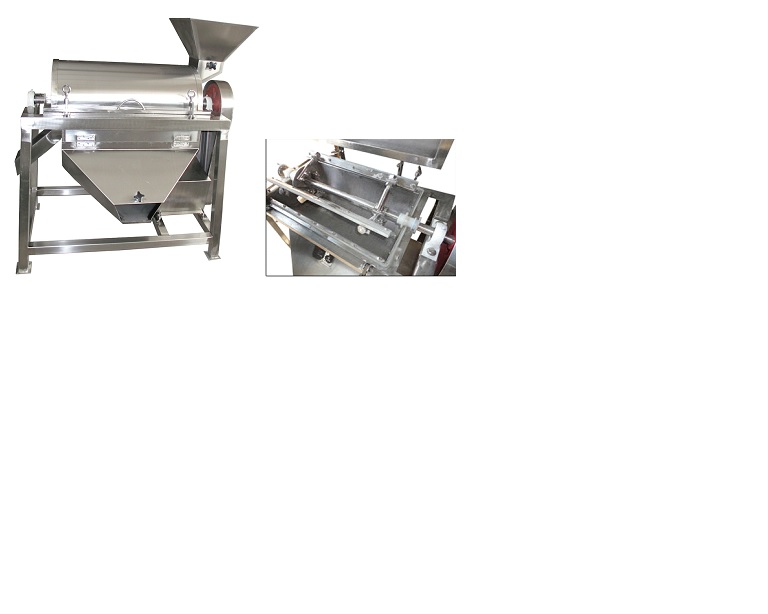 Máy chà quả, máy chà quả tách hạt, máy chà quả chanh dây, máy chà quả