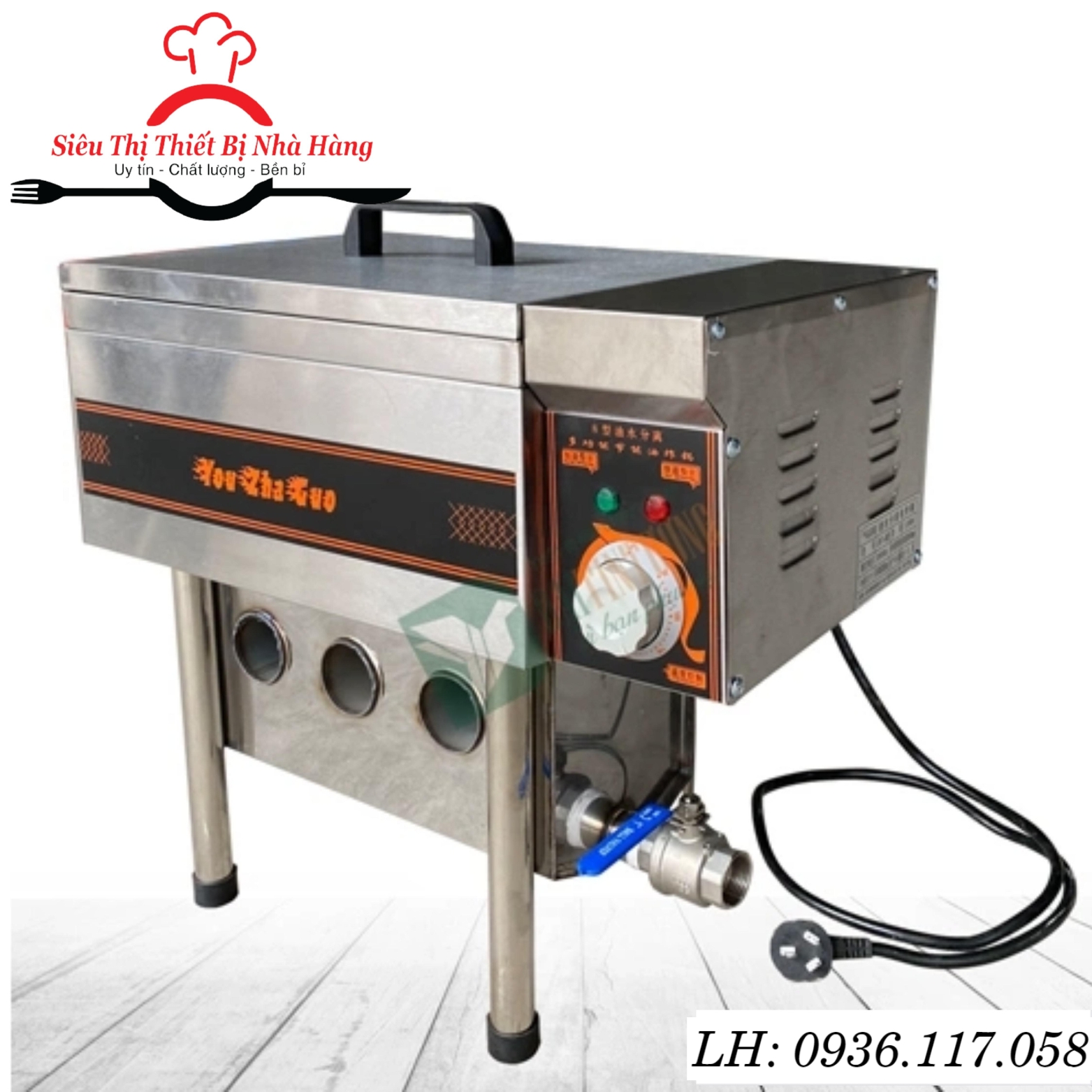 Bếp chiên tách dầu dung tích 10L tiết kiệm thời gian