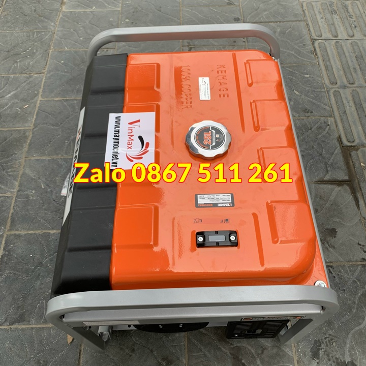 Máy phát điện Kemage 5kw chạy xăng 5kw giá rẻ