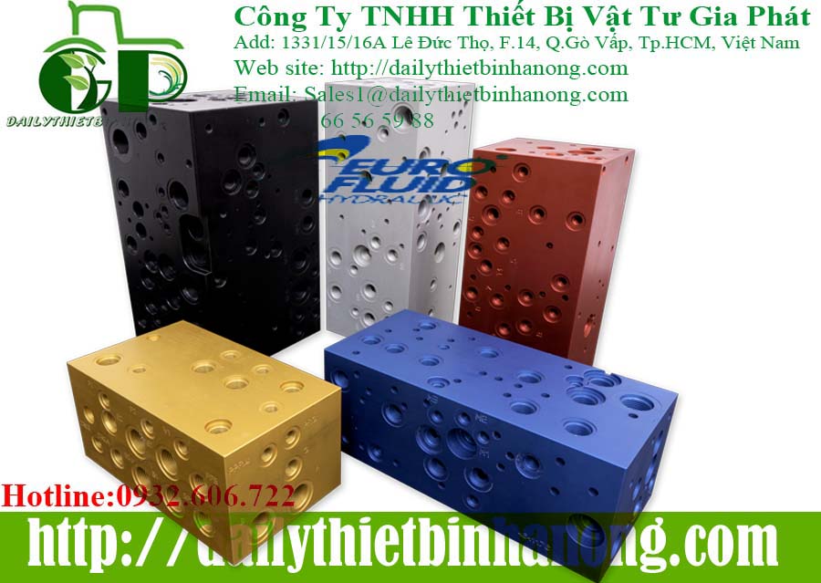 Van thủy lực khí nén Eurofluid tại Việt Nam