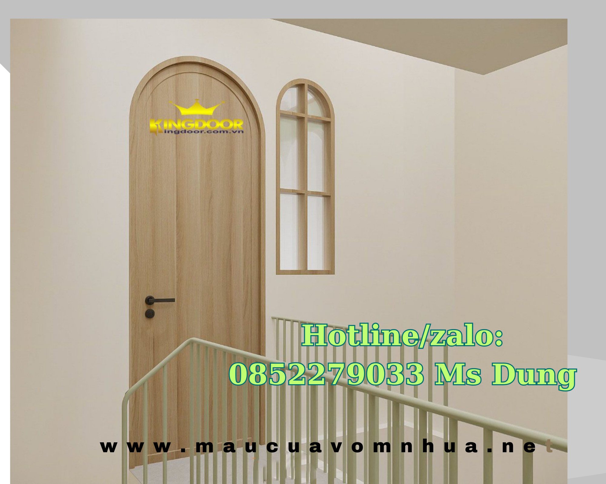 Báo giá cửa vòm nhựa Composite  mẫu cửa cao cấp