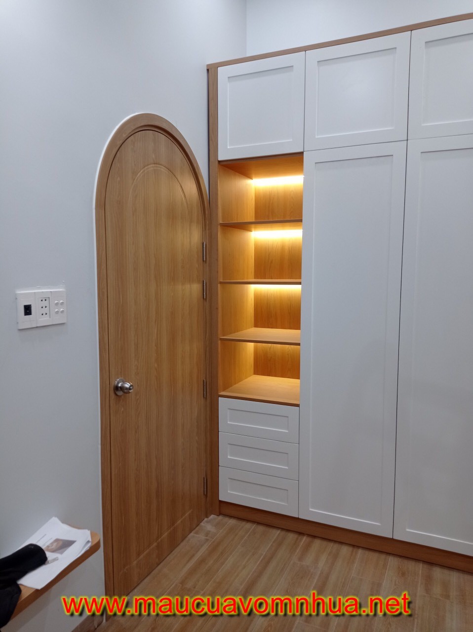 Báo giá cửa vòm nhựa Composite  mẫu cửa cao cấp