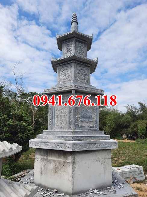 Trà Vinh Bán mộ tháp đá để tro cốt đẹp - phật giáo
