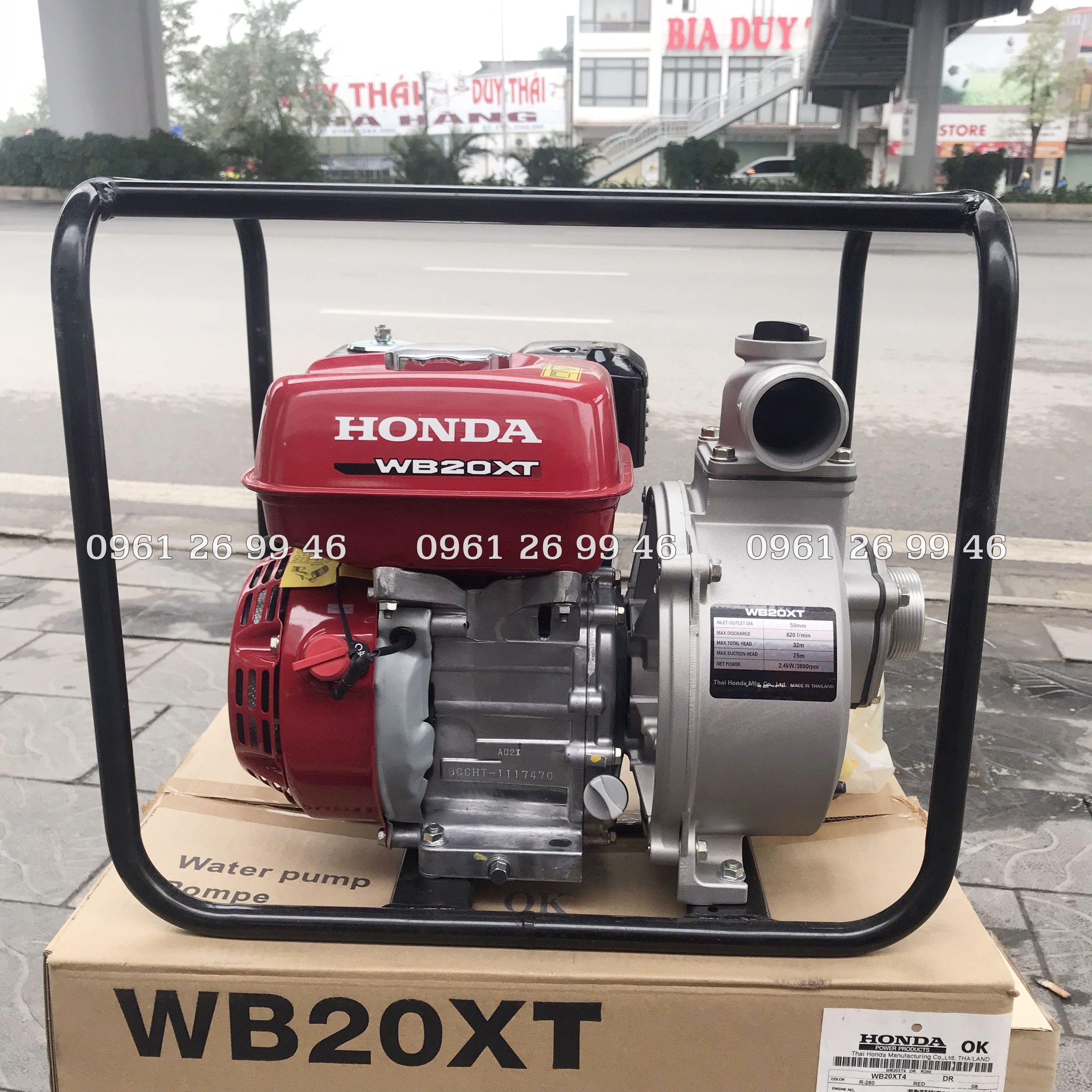 Máy bơm nước chạy xăng Honda WB20XT Thái Lan