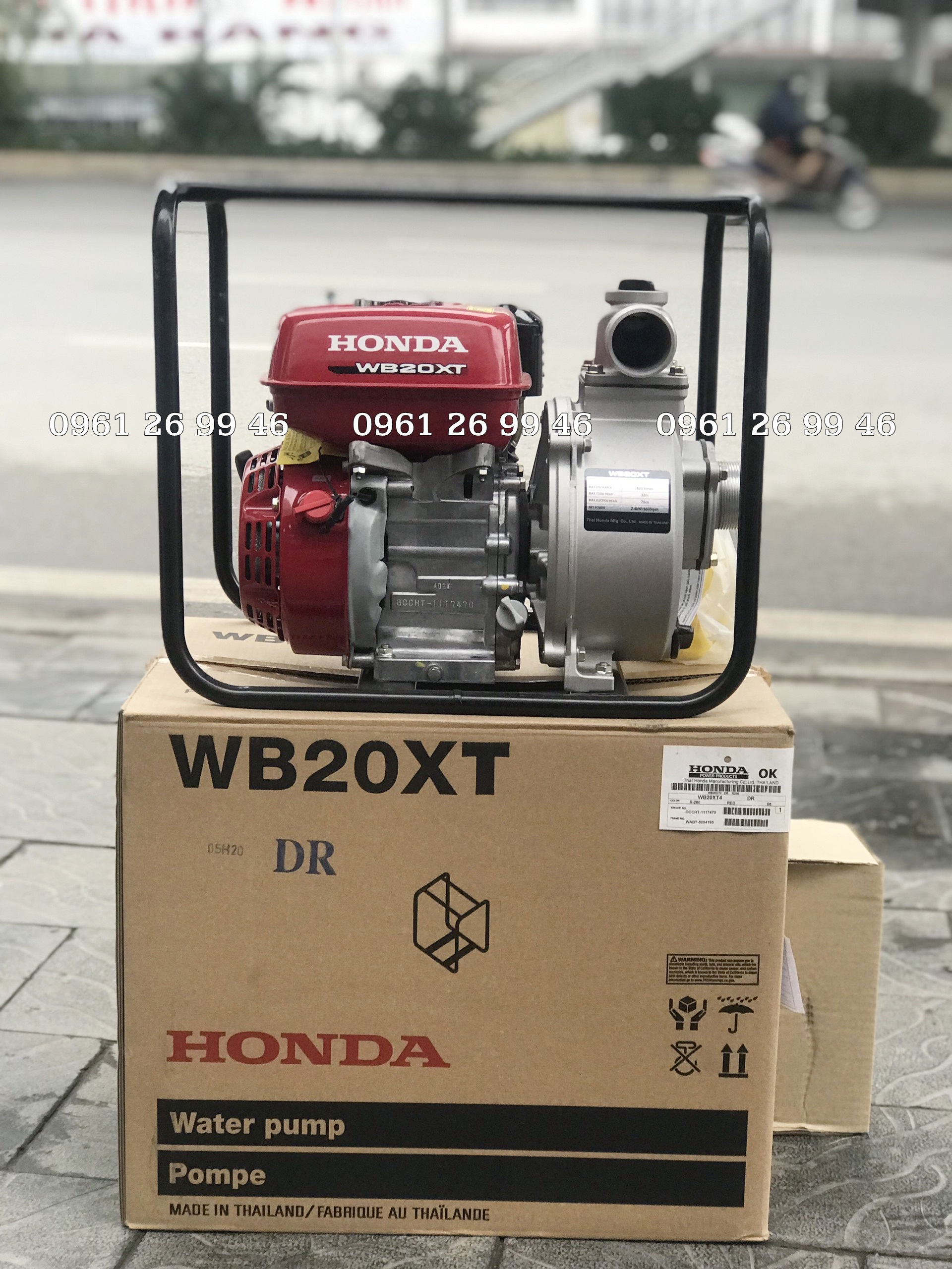Máy bơm nước chạy xăng Honda WB20XT Thái Lan