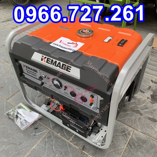 Máy phát điện kemage KM7500 5kw giá rẻ