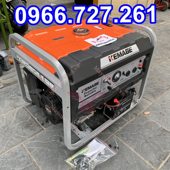 Máy phát điện kemage KM7500 5kw giá rẻ