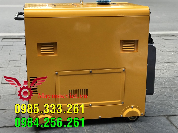 Máy phát điện chạy dầu 6kw vỏ cách âm chống ồn
