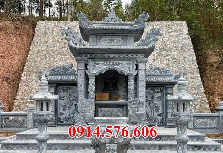 kon tum bán lăng thờ khu lăng mộ đá gia đình ông bà - miếu am trang