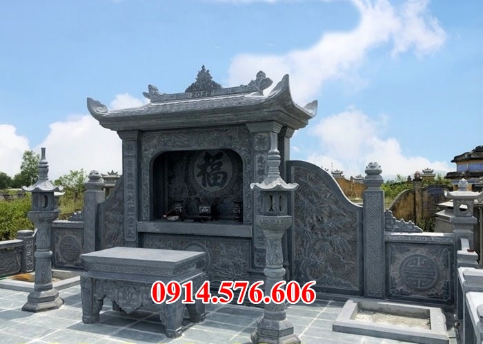 kon tum bán lăng thờ khu lăng mộ đá gia đình ông bà - miếu am trang