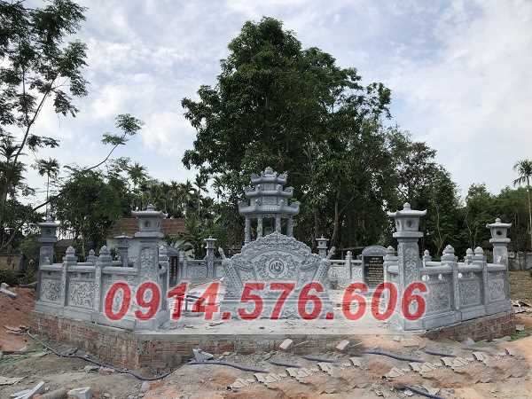 kon tum bán lăng thờ khu lăng mộ đá gia đình ông bà - miếu am trang