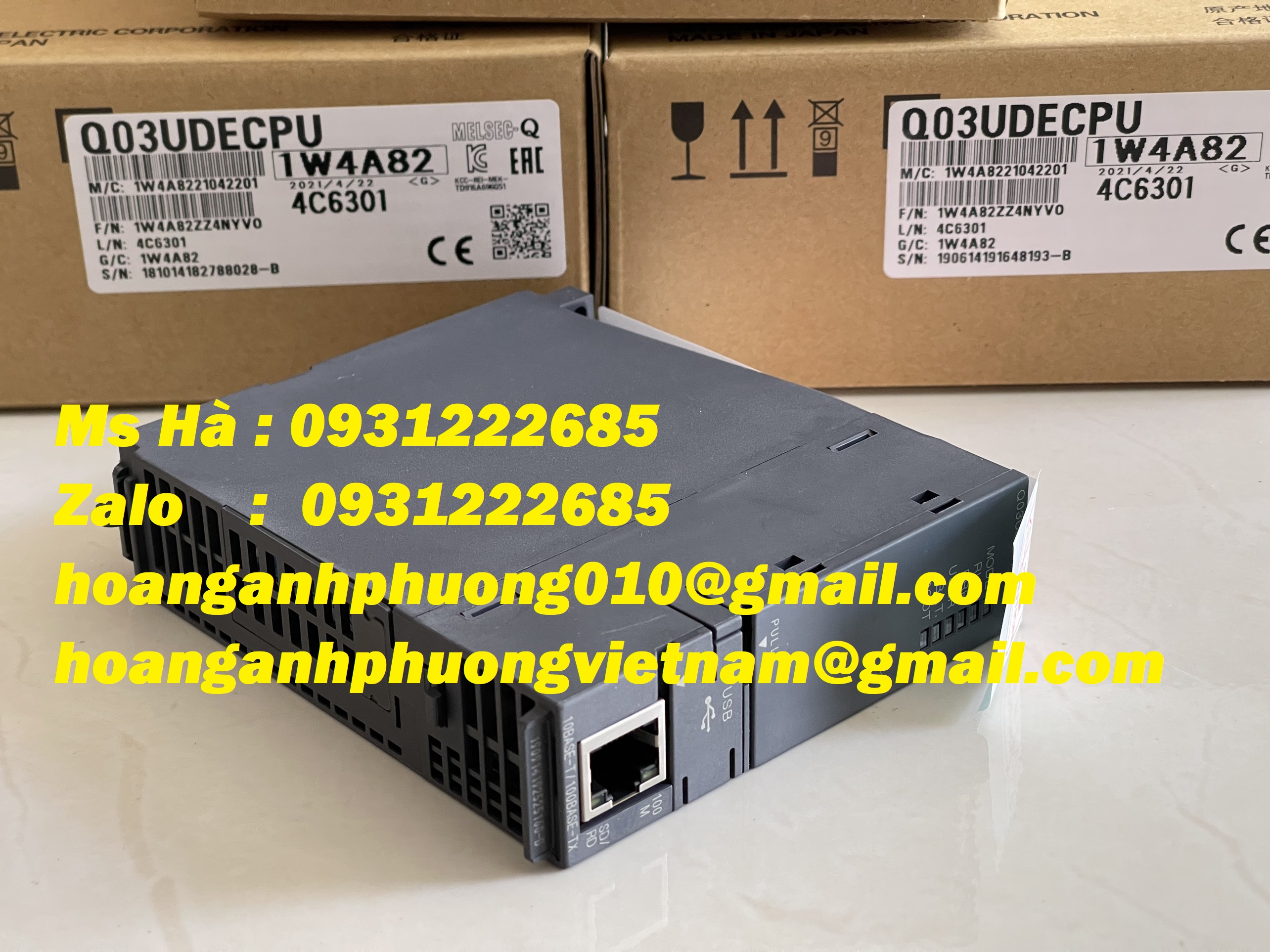 Q03UDECPU  Mitsubishi  Bộ lập trình CPU giá cạnh tranh toàn quốc