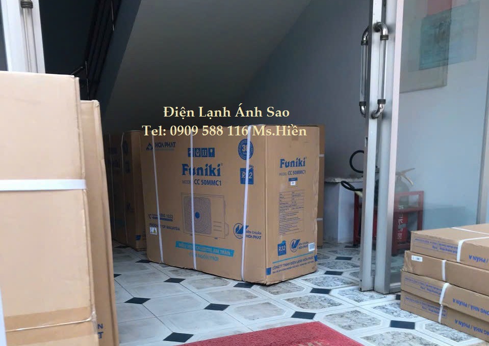 Máy lạnh âm trần Funikin - Một chiều lạnh - Gas R32 - Chính hãng