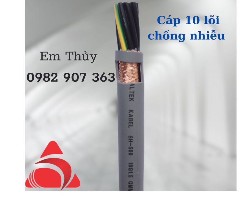 Cáp điều khiển 10 lõi altek kabel chống nhiễu