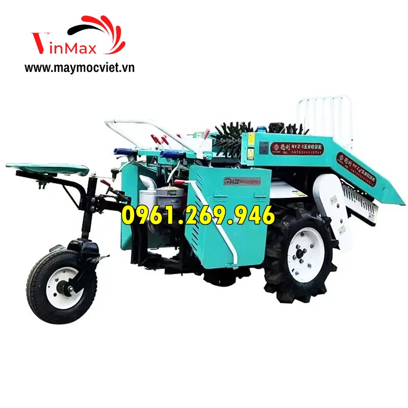 Máy thu hoạch ngô ngồi lái 16HP Vinmax VMTH16 băm cây, bóc bẹ, bẻ bắp