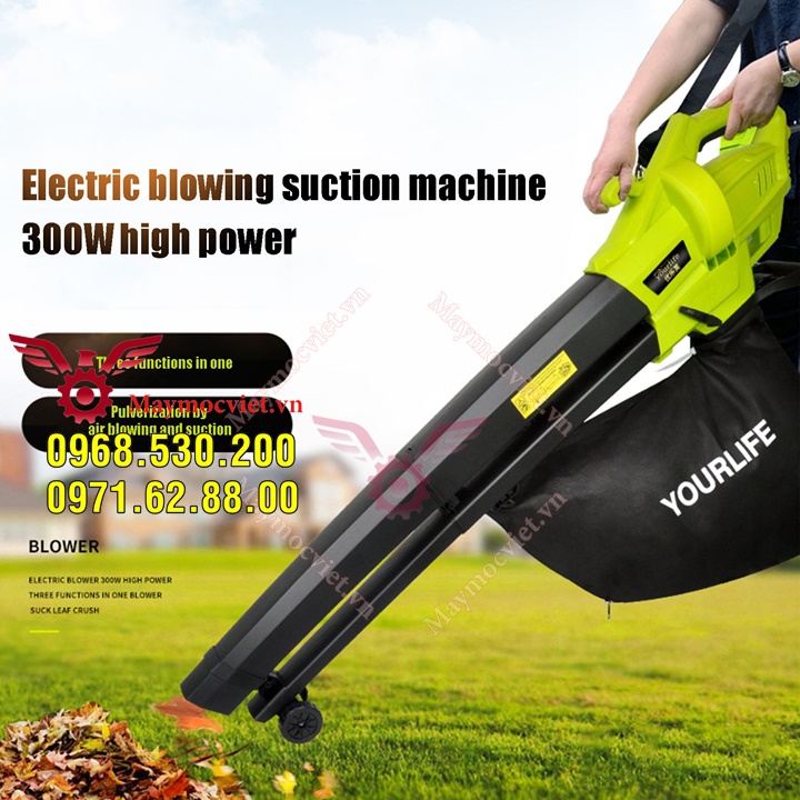 Máy thổi lá hút bụi cầm tay chạy điện Sumo 2250A