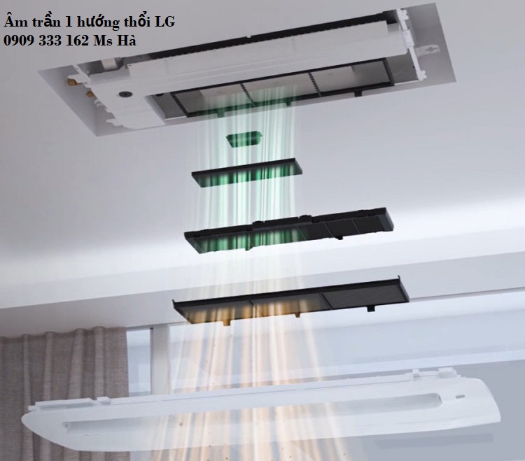 Hệ thống điều hòa multi lg kết nối từ hai dàn lạnh