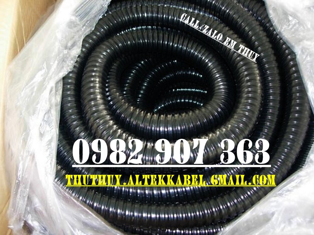 Ống ruột gà Altek Kabel vỏ đen (PVC) SLL
