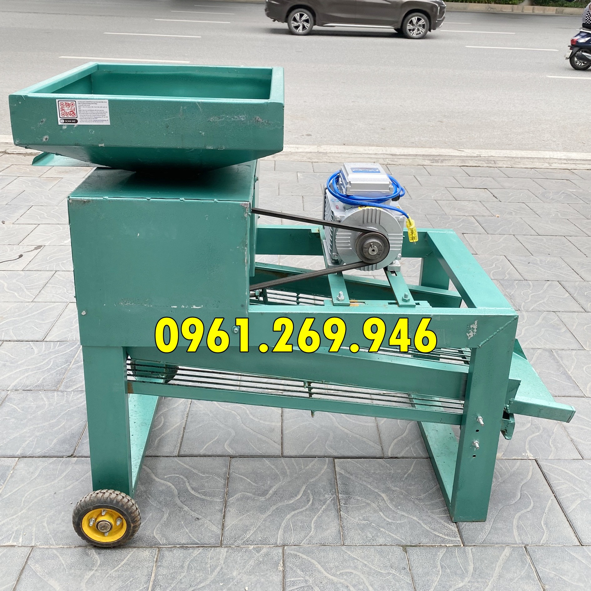 Máy chà vỏ xanh quả macca Vinmax VMMC3000
