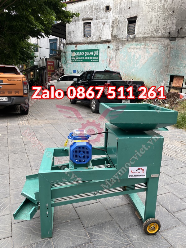 Máy tách vỏ quả mắc ca tươi tại Đồng Nai