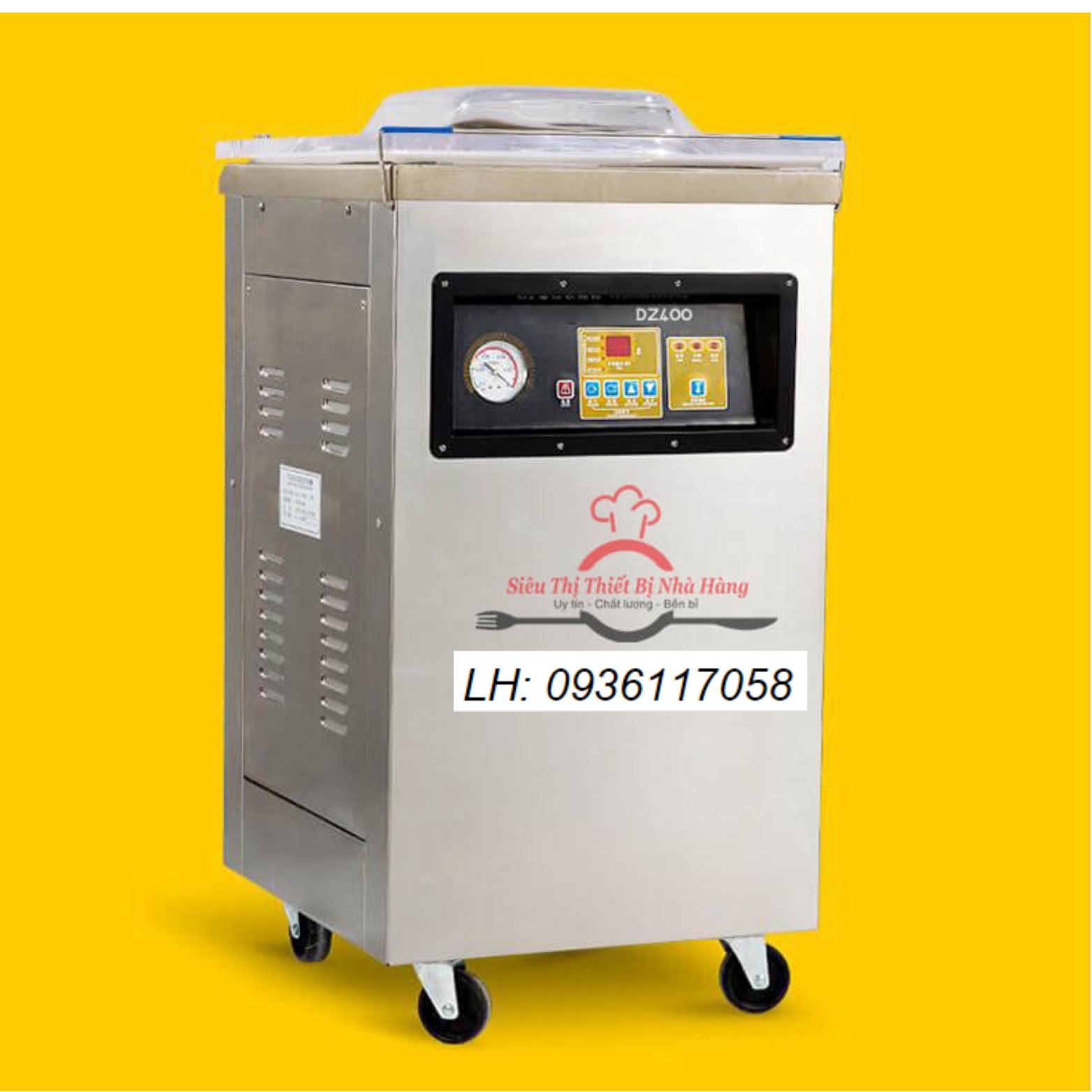 Máy hút chân không công nghiệp DZ-400 không hề kén túi